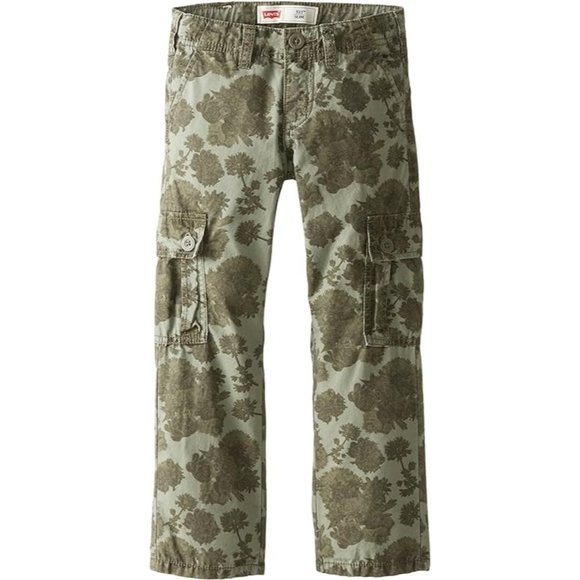 Levi's Other - Levi's 511 Boys' Little Slim Fit Cargo Flora Print 7X New